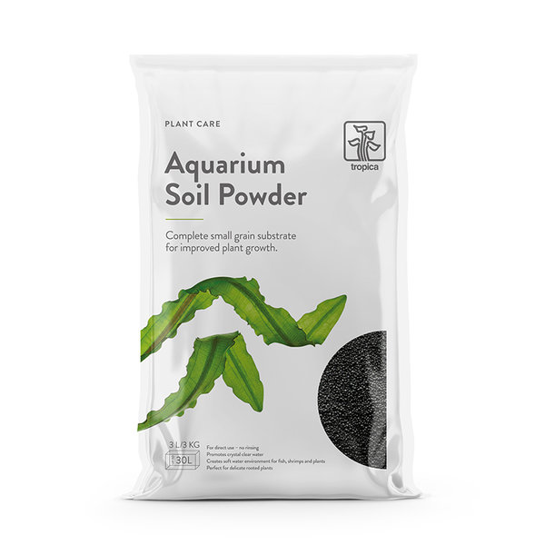 Aquarium Soil Powder / Bioaktiver Bodengrund 3 Liter
