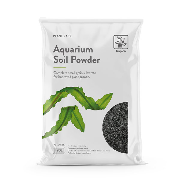 Aquarium Soil Powder / Bioaktiver Bodengrund 9 Liter